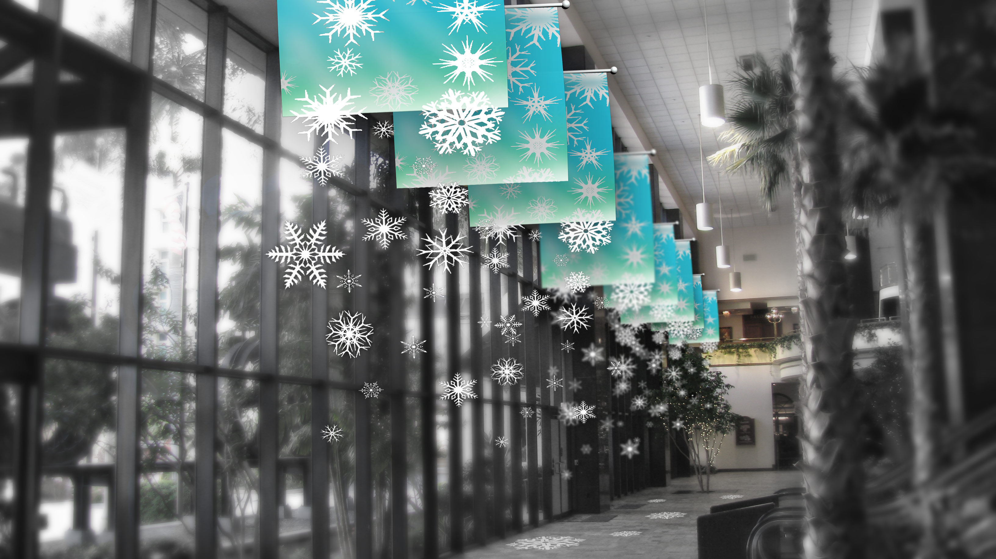 CHRISTMAS DECORATION PROPOSAL for Dadeland South Train Station, Miami ...