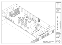 GONZALO'S JAZZ CLUB Restaurant & Piano Bar Design. Proposal by Yosvany Teijeiro
